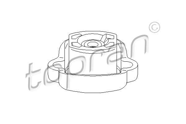 Poduszka silnika TOPRAN 400 041