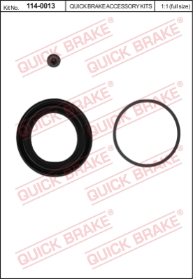 Zestaw naprawczy zacisku hamulcowego QUICK BRAKE 114-0013