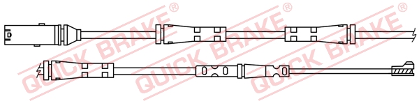 Czujnik zużycia klocków QUICK BRAKE WS 0421 A