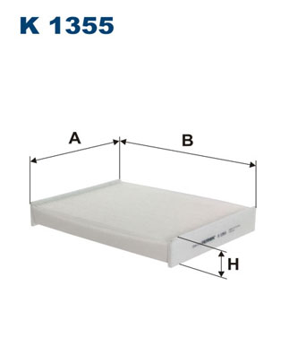 Filtr kabinowy FILTRON K 1355