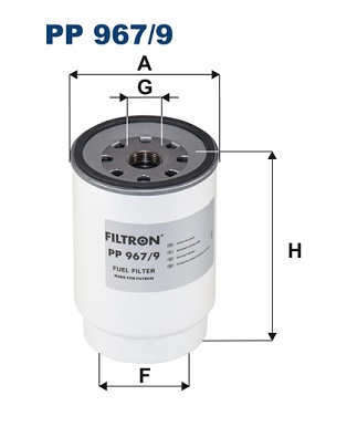 Filtr paliwa FILTRON PP 967/9