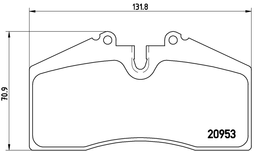 Klocki hamulcowe BREMBO P 65 005