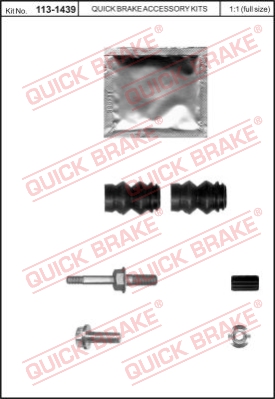 Zestaw naprawczy zacisk hamulcowy QUICK BRAKE 113-1439