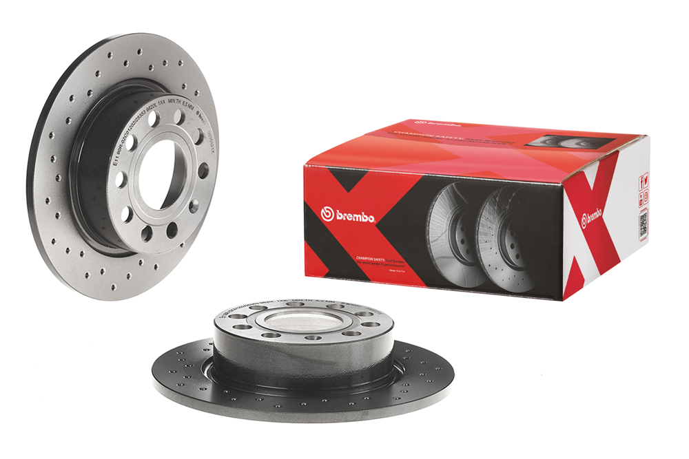 Tarcza hamulcowa BREMBO 08.9502.1X