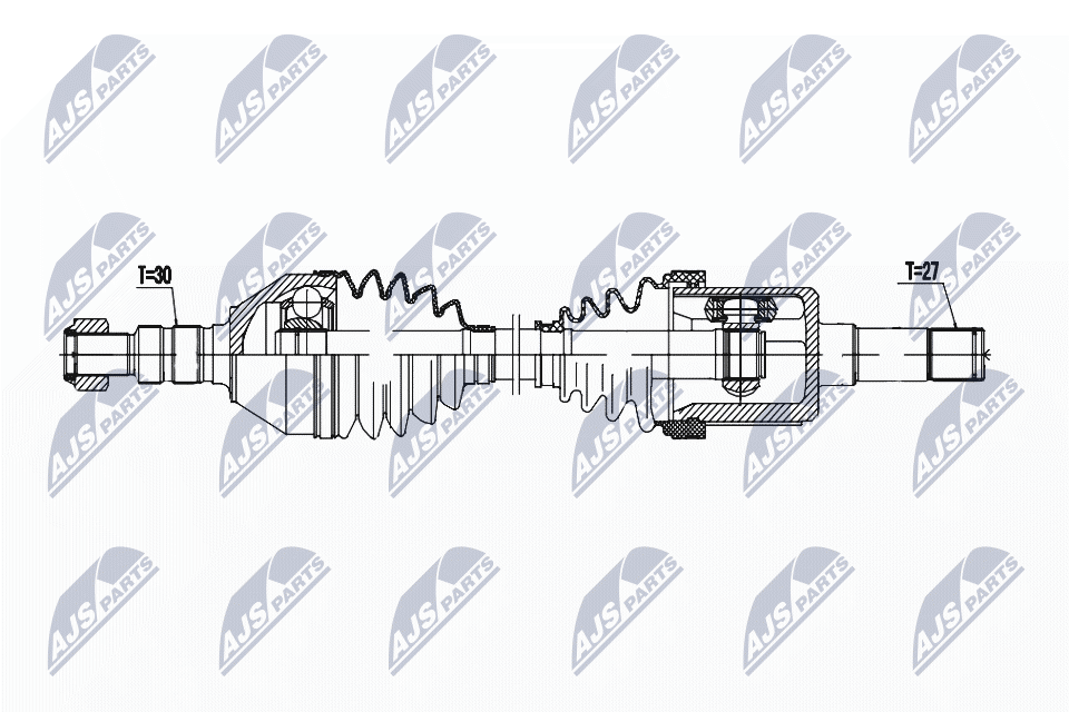 Wał napędowy NTY NPW-PL-142