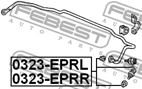 Łącznik stabilizatora FEBEST 0323-EPRR