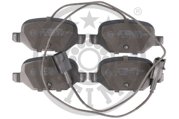 Klocki hamulcowe OPTIMAL BP-12553