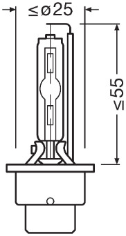 Żarówka OSRAM 66440CBN