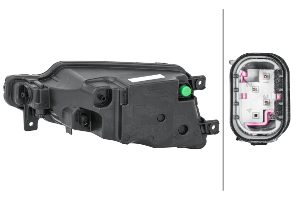 Lampa przeciwmgielna przednia HELLA 1NA 013 797-021