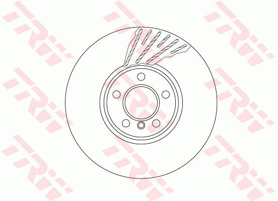 Tarcza hamulcowa TRW DF6611S