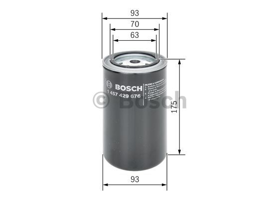 Filtr paliwa BOSCH 1 457 429 676