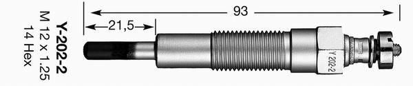 Świeca żarowa NGK 3226