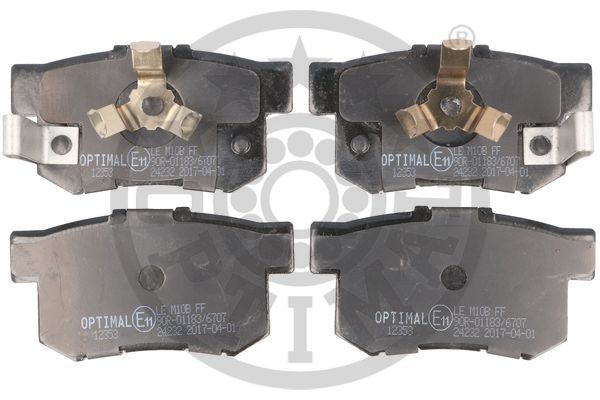 Klocki hamulcowe OPTIMAL BP-12353