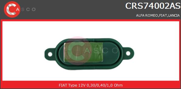 Opornik wentylatora CASCO CRS74002AS