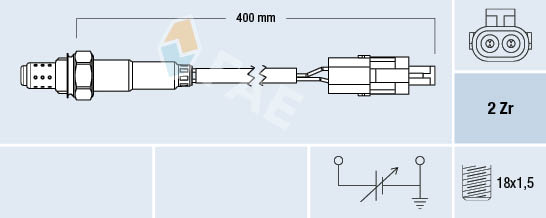 Sonda lambda FAE 77773