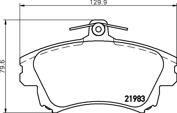 Klocki hamulcowe HELLA 8DB 355 006-711