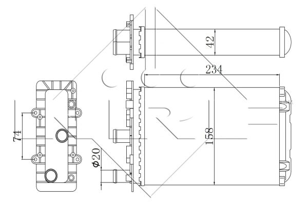 Nagrzewnica NRF 54321