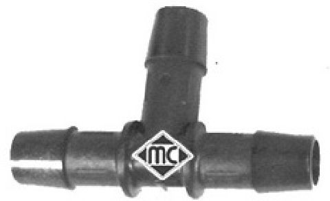 Króciec przyłączeniowy, przewód cieczy chłodzącej METALCAUCHO 00065