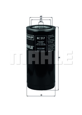 Filtr paliwa KNECHT KC 217