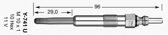 Świeca żarowa NGK 6943