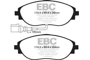 Klocki hamulcowe EBC BRAKES DP42127R