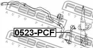 Łącznik stabilizatora FEBEST 0523-PCF