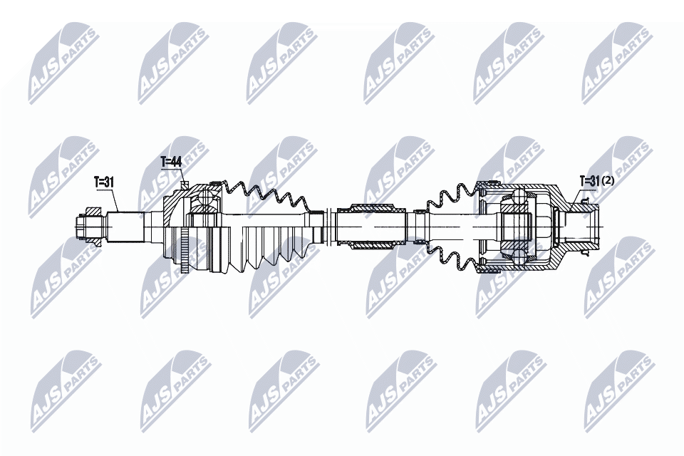 Wał napędowy NTY NPW-MZ-086