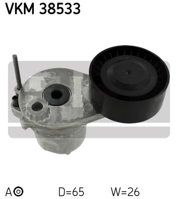 Rolka napinacza paska osprzętu SKF VKM 38533