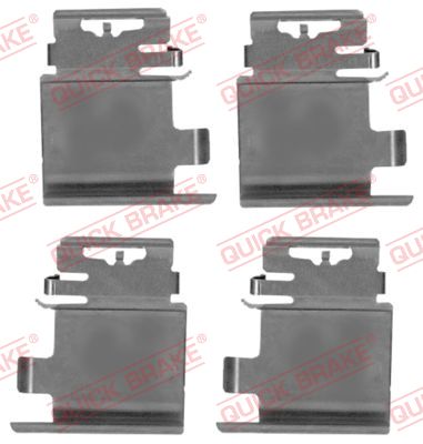 Zestaw akcesoriów montażowych  klocków hamulcowych QUICK BRAKE 109-0142