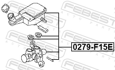 Pompa hamulcowa FEBEST 0279-F15E