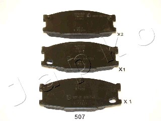 Klocki hamulcowe JAPKO 50507