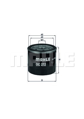 Filtr oleju KNECHT OC 272