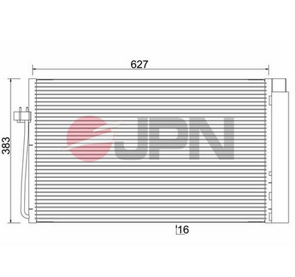 Skraplacz klimatyzacji JPN 60C9086-JPN