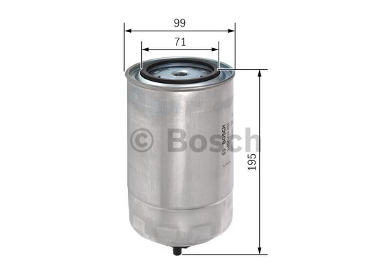 Filtr paliwa BOSCH 1 457 434 402