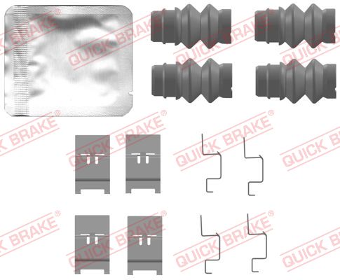 Zestaw akcesoriów montażowych  klocków hamulcowych QUICK BRAKE 109-0135