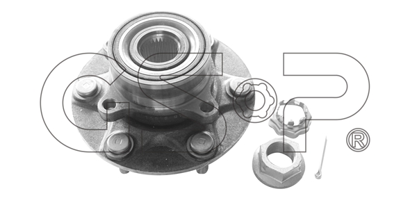 Zestaw łożysk koła GSP 9330018K