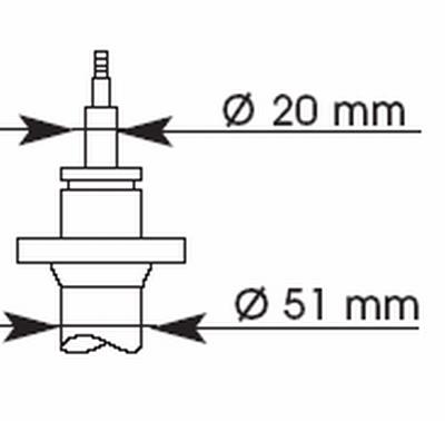 Amortyzator KYB 374008