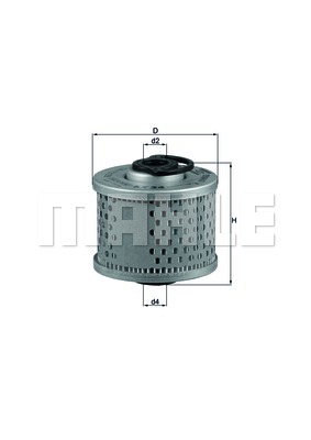 Filtr paliwa KNECHT KX 34