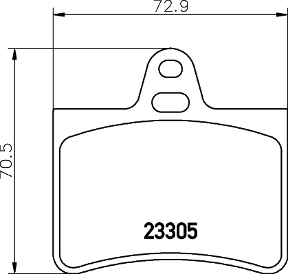 Klocki hamulcowe HELLA 8DB 355 019-441