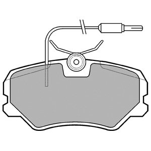 Klocki hamulcowe DELPHI LP564