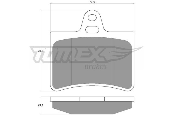 Klocki hamulcowe TOMEX BRAKES TX 13-33