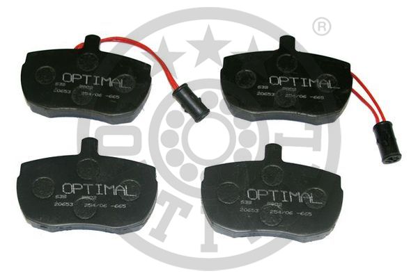 Klocki hamulcowe OPTIMAL BP-09802