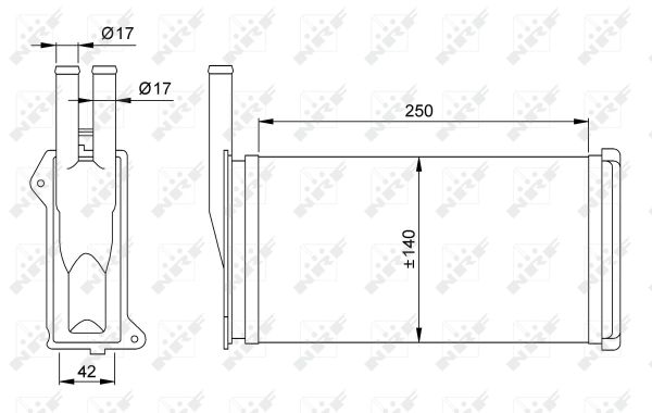 Nagrzewnica NRF 58638