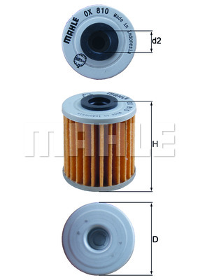 Filtr oleju KNECHT OX 810
