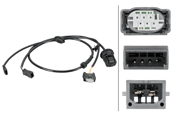 Czujnik prędkości obrotowej koła HELLA 6PU 012 806-801