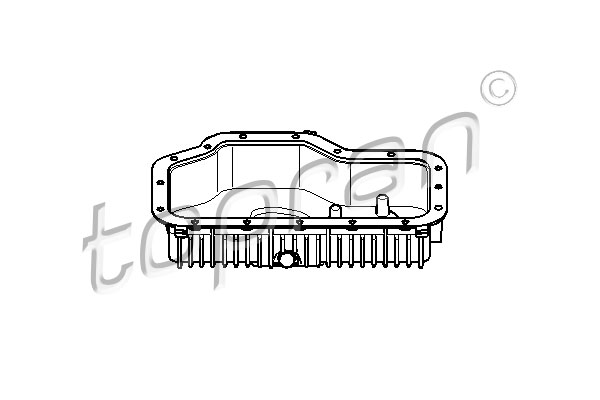 Miska olejowa TOPRAN 500 880