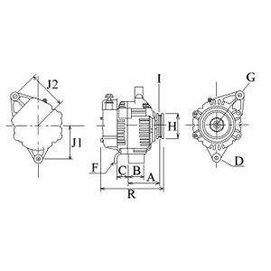 Alternator HC-CARGO 116492