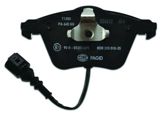 Klocki hamulcowe HELLA 8DB 355 010-351