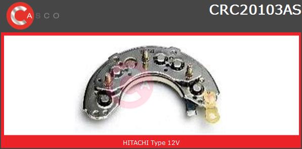 Mostek prostowniczy alternatora CASCO CRC20103AS