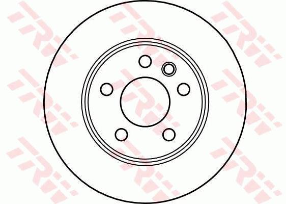 Tarcza hamulcowa TRW DF4047